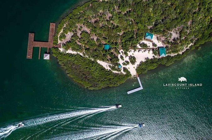 Adventure Power Boat Tour Antigua and Private Laviscount Island - Booking, weather, and cancellation advice