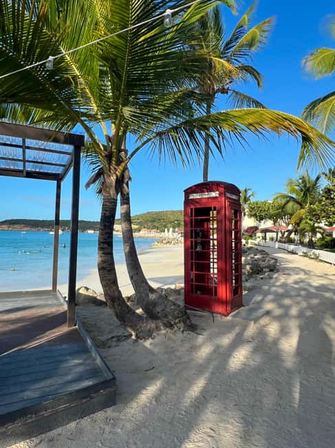 Antigua - Discover and Relax on 2 beaches - Fort James and Dickenson Bay on the north route