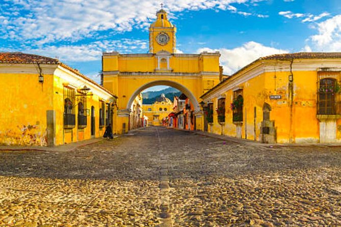 Antigua: The True Antiguan Experience with Lunch & Beverages - Leaving St. John’s beneath the cathedral towers