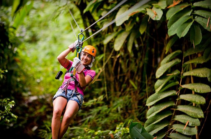 Antigua Zipline & Kayaking Combo From St. John's - Great Bird Island for Swimming, Snorkeling, and Lunch