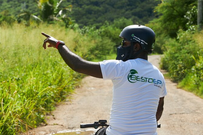 Guided Orange Valley Bike and Hike - Riding beside Salt Pond