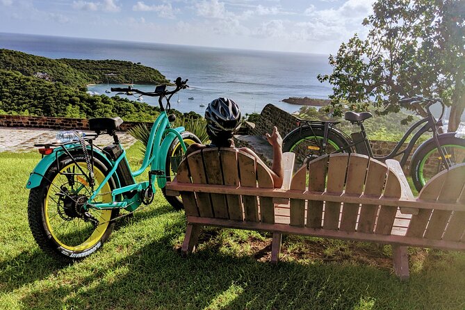 Historic City, Fort and Beach E-Bike Tour - The V.C. Bird Monument and modern Antigua