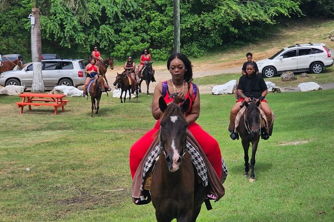 Horseback Riding at Hawksbill Beach in Five islands Antigua - Riding along Hawksbill Beach