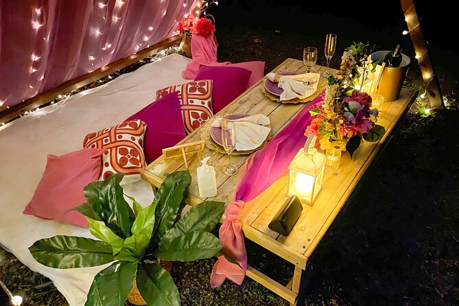 Luxury Private Picnic with Caribbean Cuisine - How the Two Hours Work
