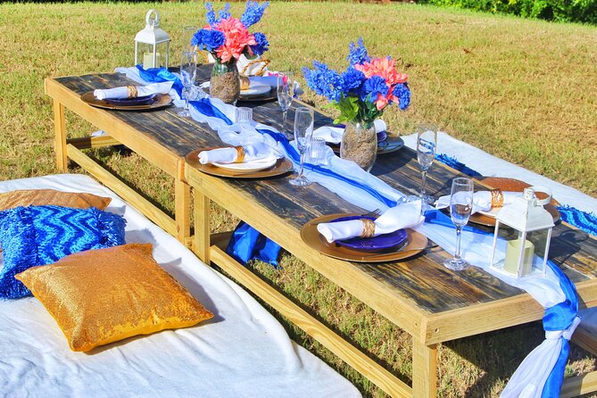 Luxury Private Picnic with Caribbean Cuisine - The Details That Make the Occasion Work