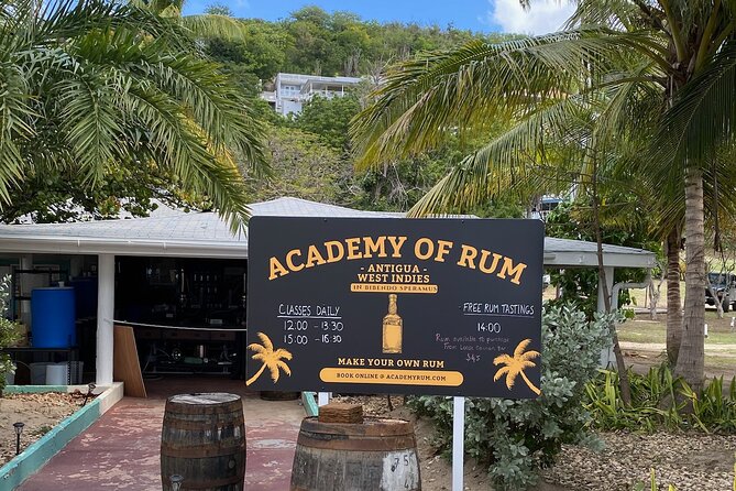 Rum Making Masterclass Galleon Beach Antigua 2 People per Station - Getting to English Harbour and planning your day