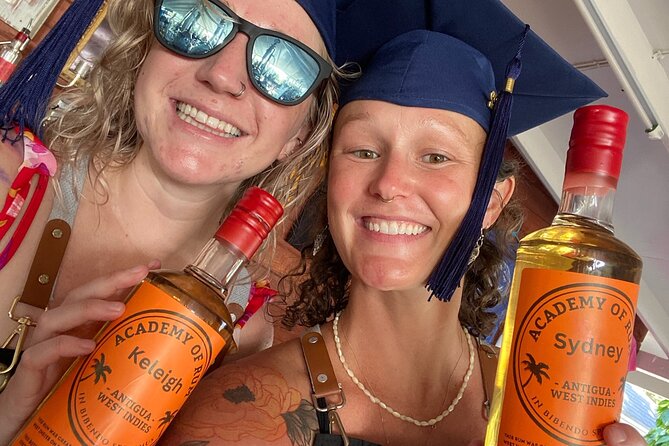 Rum Making Masterclass Galleon Beach Antigua 2 People per Station - The class atmosphere and group size