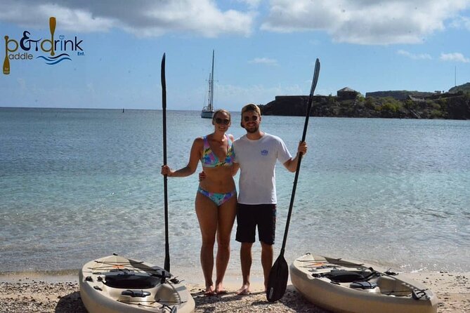 Snorkeling, Kayaking and Paddle Board Activity in Antigua - Who will get the most from this Antigua outing