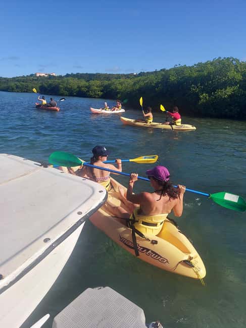St. John's, Antigua Kayak, Snorkeling, & Beach Bird Island - Speedboat views on the way to Great Bird Island