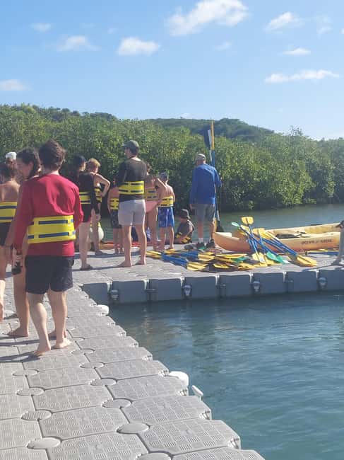 St. John's, Antigua Kayak, Snorkeling, & Beach Bird Island - Thirty minutes on a quiet white-sand beach