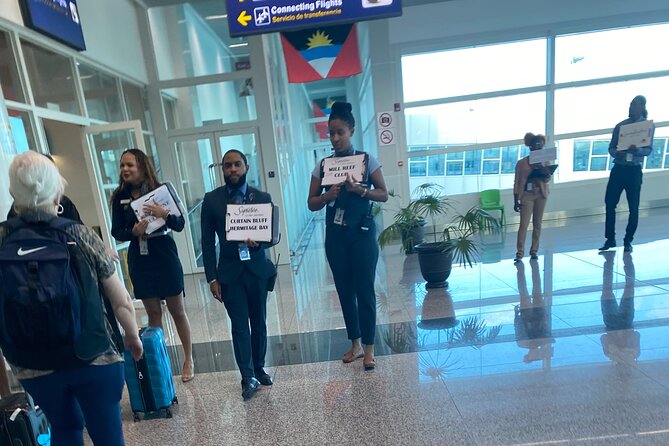 VIP Meet and Greet Fast Track on Arrival at Antigua Airport - without Transfers - Meeting the Concierge After Your Flight